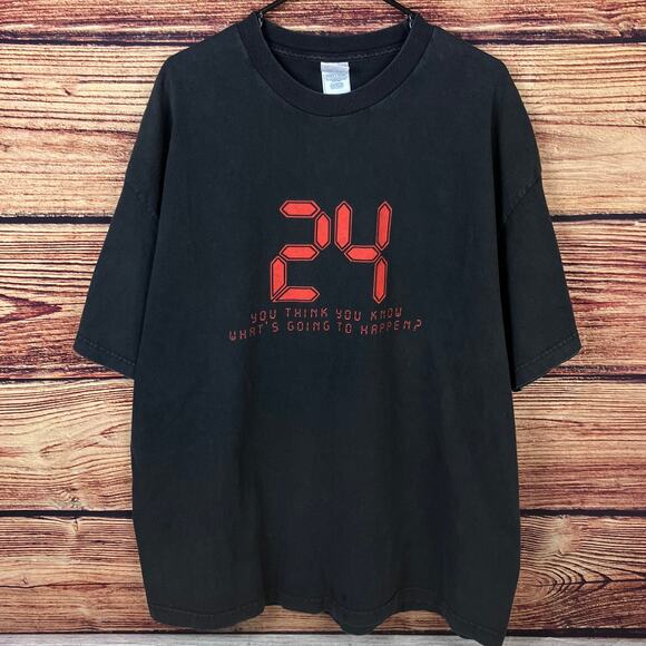 Vintage 24 Jack Bauer TV Show Promo T-shirt - Picture 3 of 7